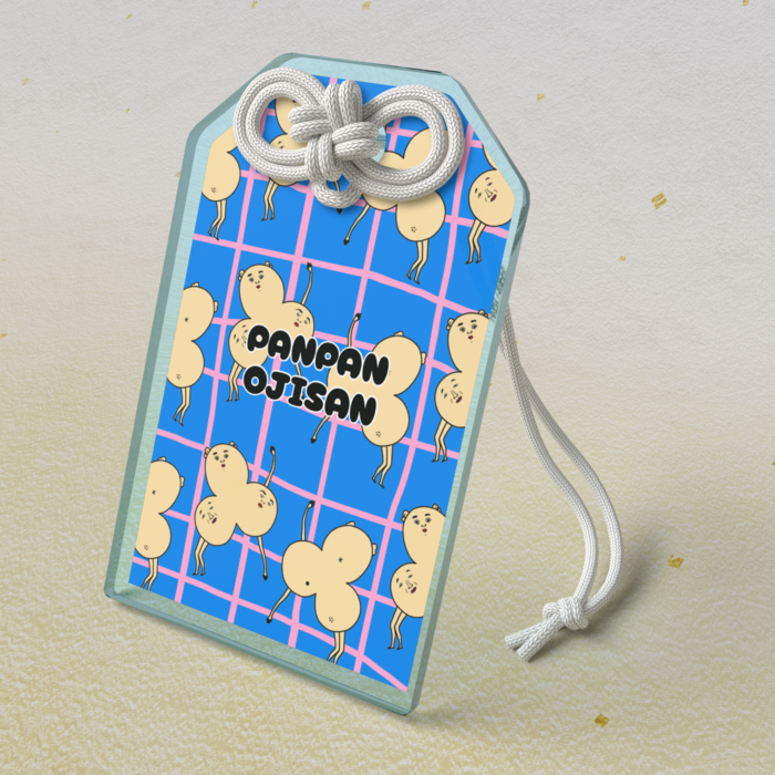 アクリルお守り - 50 × 80mm