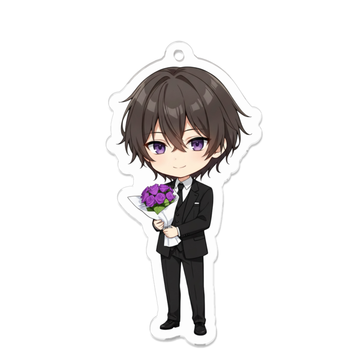 アクリルキーホルダー - 70 x 70 (mm)