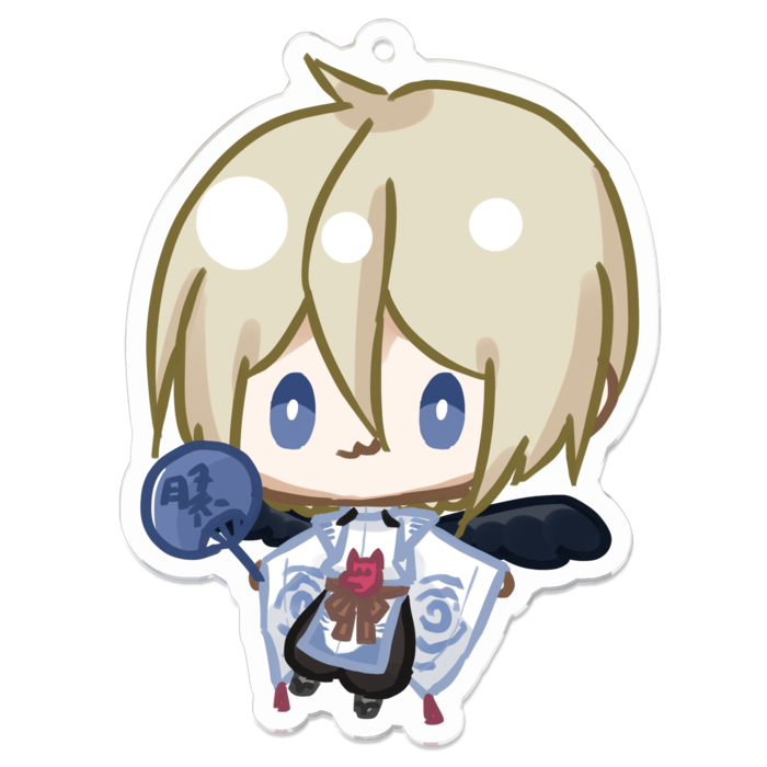 アクリルキーホルダー - 70 x 70 (mm)