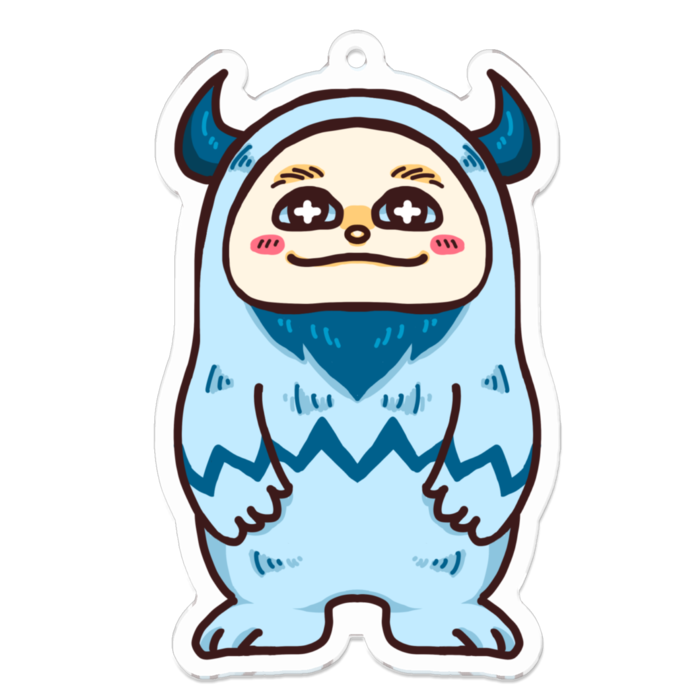 アクリルキーホルダー - 70 x 70 (mm)