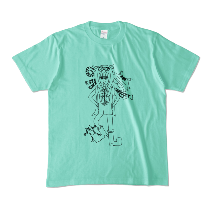 カラーTシャツ - M - アイスグリーン (淡色)