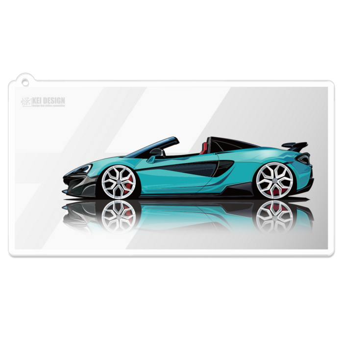 アクリルキーホルダー - 100 x 100 (mm)