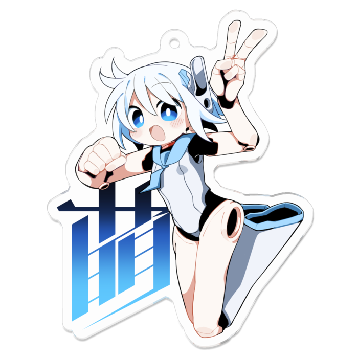 アクリルキーホルダー - 70 x 70 (mm)