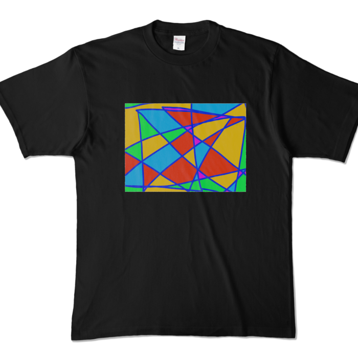 カラーTシャツ - XL - ブラック (濃色)