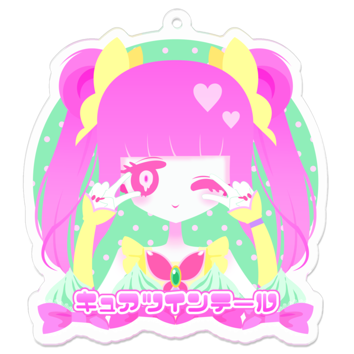 アクリルキーホルダー - 70 x 70 (mm)