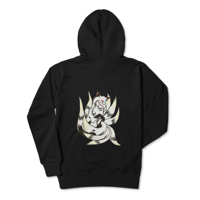 ジップパーカー - L - ブラック(1)