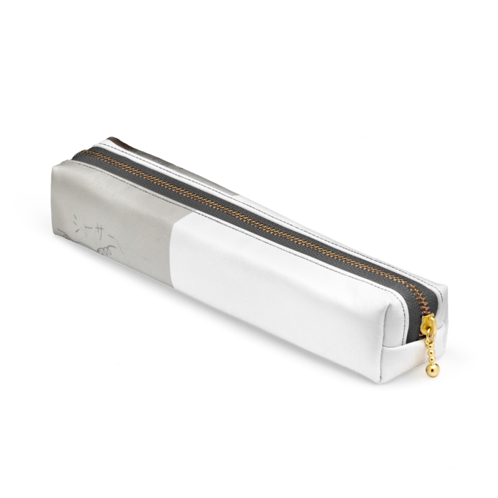 ペンケース - 20 x 4 x 4cm - ブラック