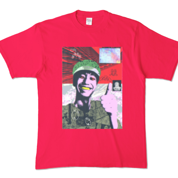 カラーTシャツ - XL - ホットピンク (濃色)
