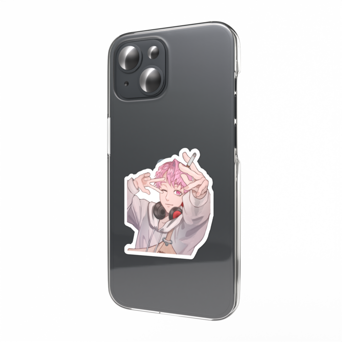 スマホステッカー - W55 × H91mm 以内