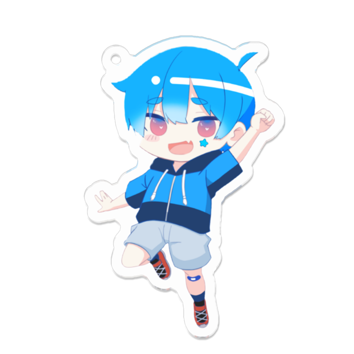 アクリルキーホルダー - 70 x 70 (mm)