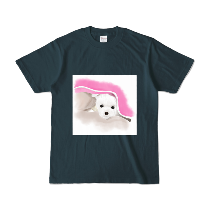 カラーTシャツ - S - デニム (濃色)