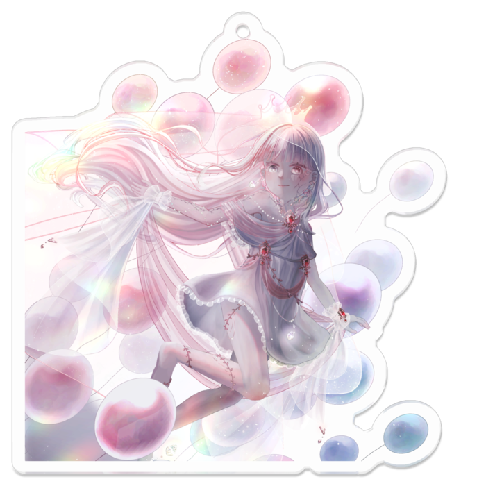 アクリルキーホルダー - 70 x 70 (mm)