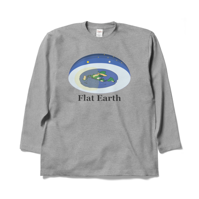 ロングスリーブTシャツ - XL - 杢グレー