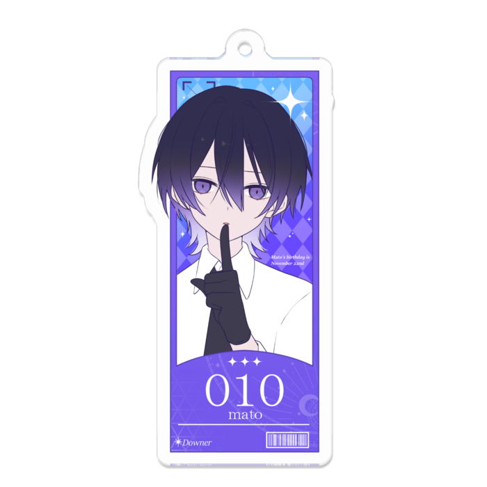 アクリルキーホルダー - 70 x 70 (mm)