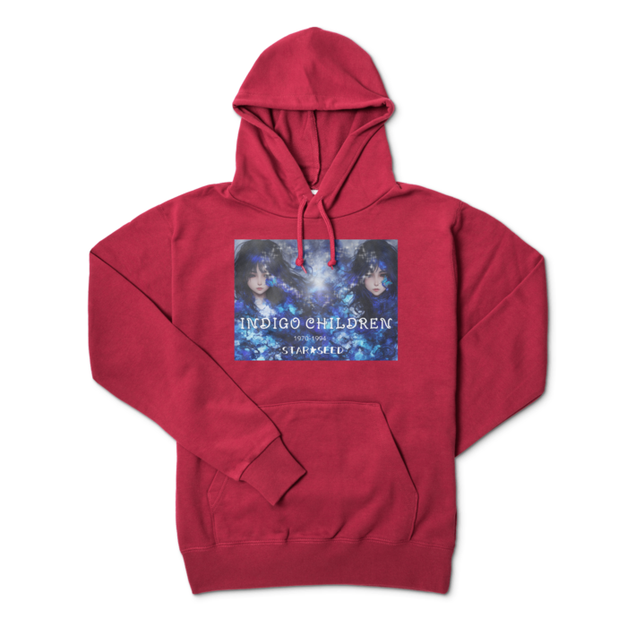 パーカー - L - バーガンディ