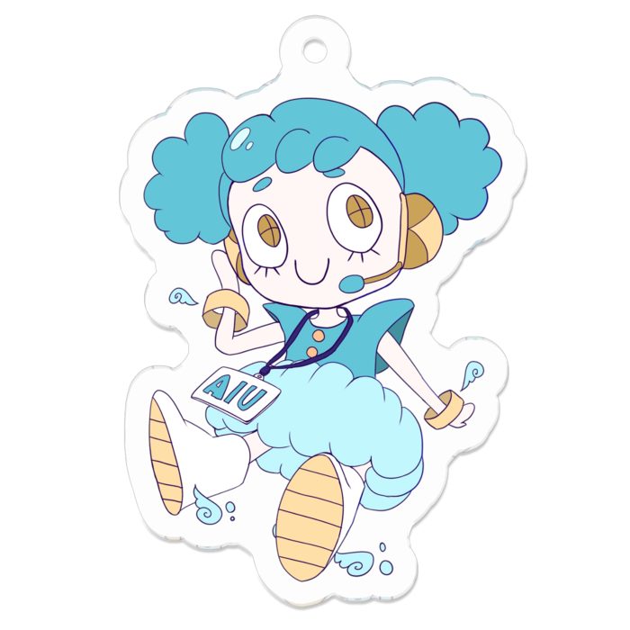 アクリルキーホルダー - 50 x 50 (mm)