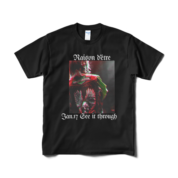 ワンマンTシャツ M-ブラック