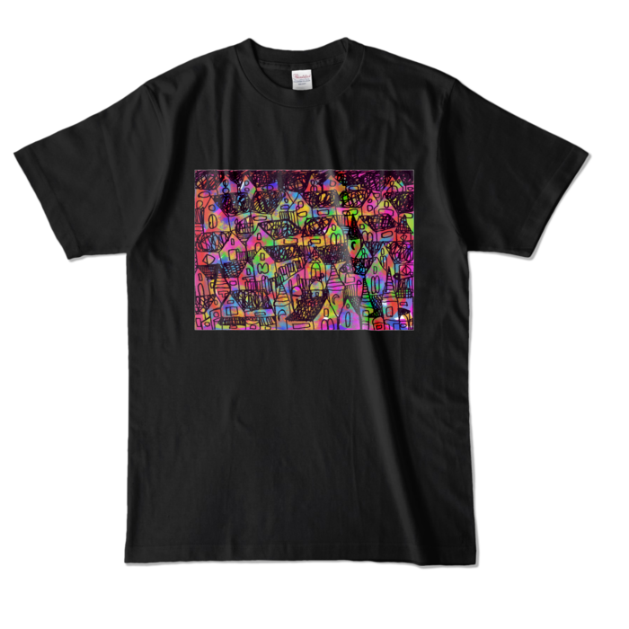 カラーTシャツ - L - ブラック (濃色)