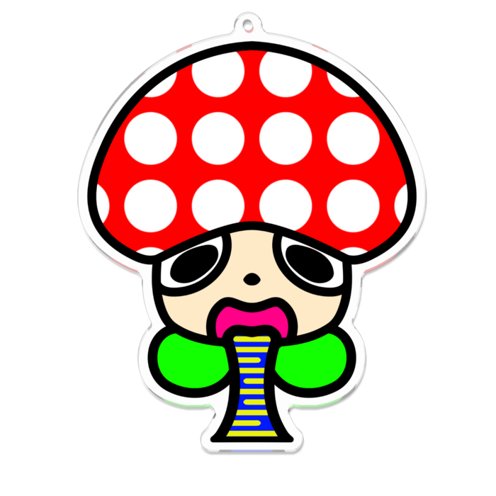 アクリルキーホルダー - 100 x 100 (mm)