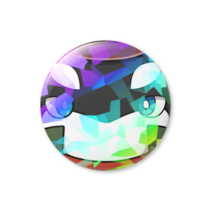 ホログラム缶バッジ - 44mm