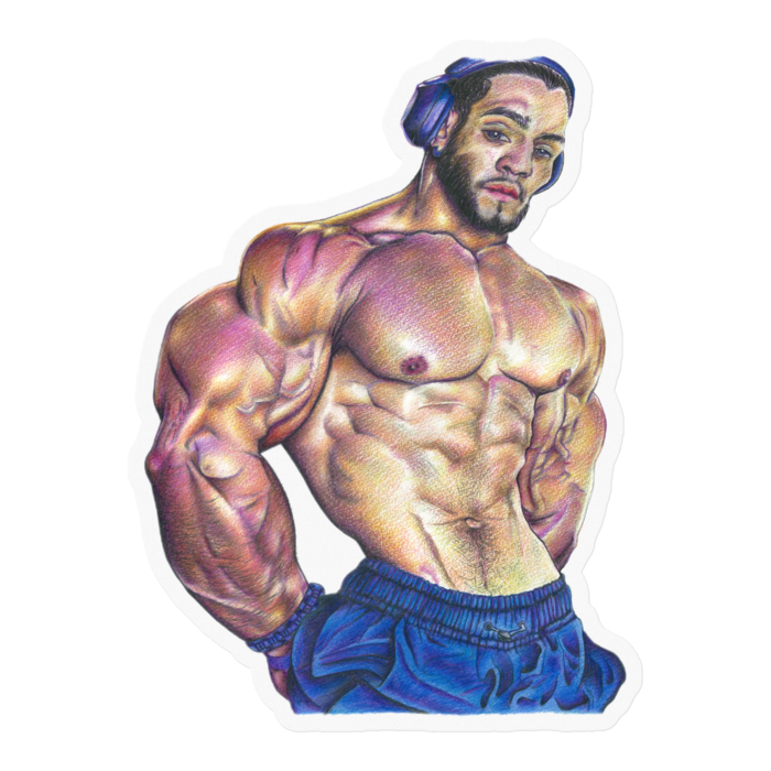 ステッカー - 100 x 100 (mm)クリア