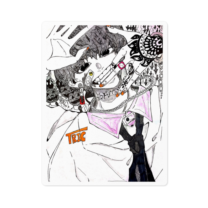 ステッカー - 100 x 100 (mm)