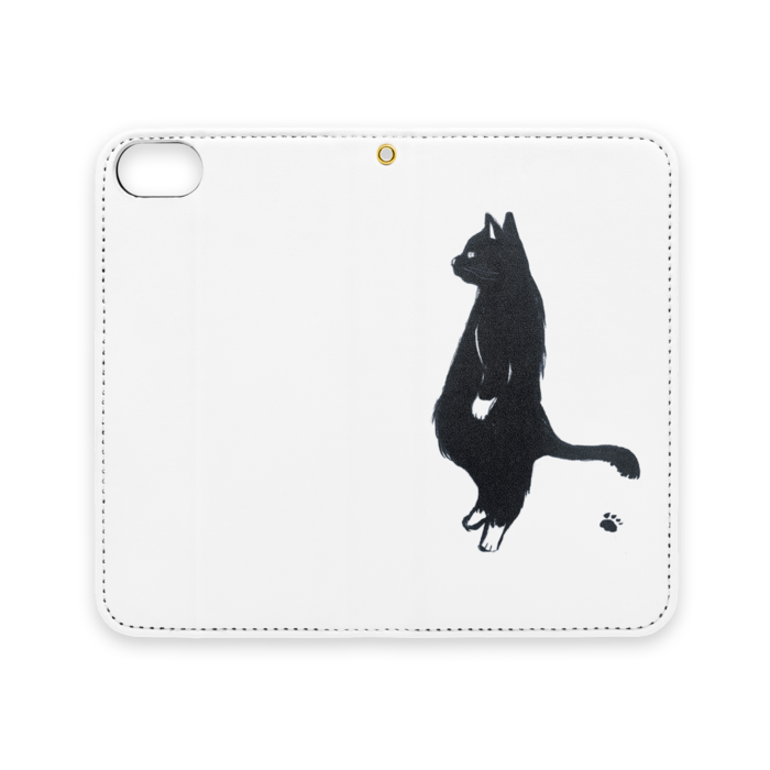 手帳型iPhoneケース(ベルトなし) - iPhone 8 / 7 / SE2 - ストラップ穴 あり