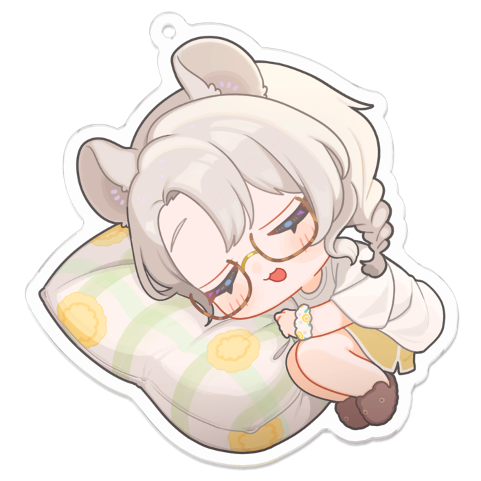 アクリルキーホルダー - 70 x 70 (mm)