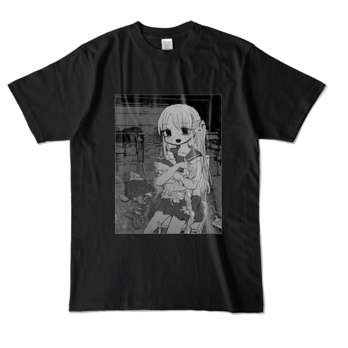 カラーTシャツ - L - ブラック (濃色)