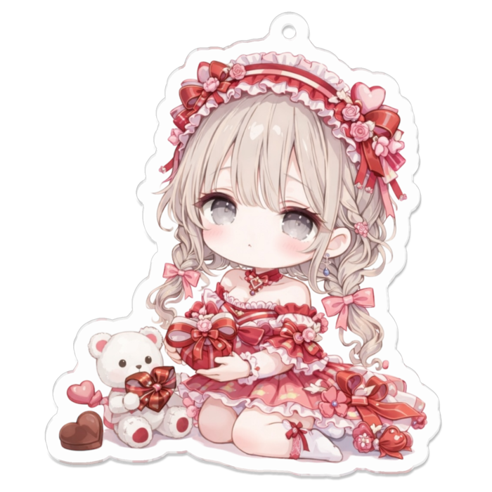 アクリルキーホルダー - 70 x 70 (mm)