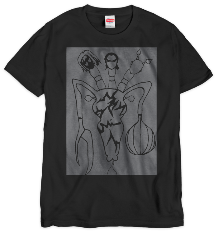 Tシャツ(シルクスクリーン印刷) - XL - 1色