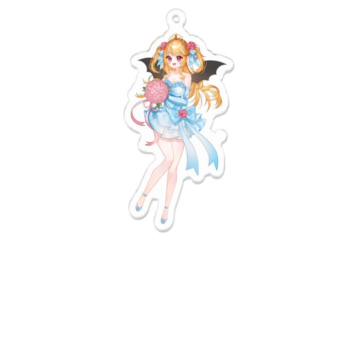 アクリルキーホルダー - 100 x 100 (mm)