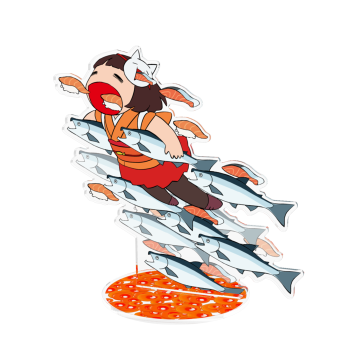 アクリルフィギュア - 160x160mm