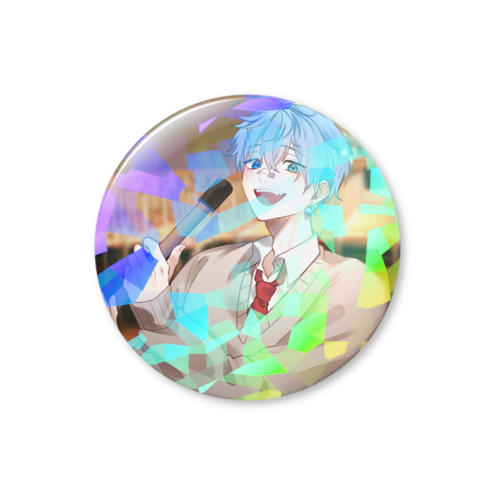 ホログラム缶バッジ - 56mm