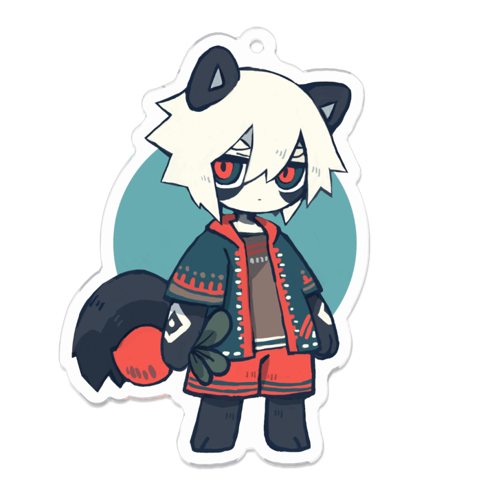 アクリルキーホルダー - 70 x 70 (mm)