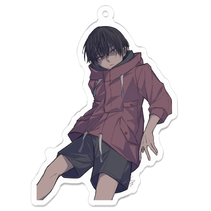 アクリルキーホルダー - 70 x 70 (mm)