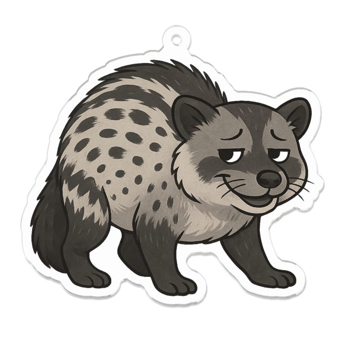 アクリルキーホルダー - 70 x 70 (mm)