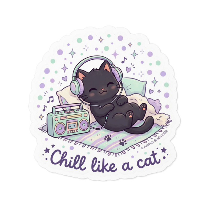 ステッカー - 100 x 100 (mm)