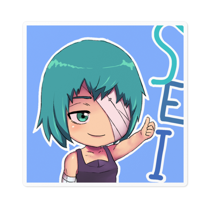 ステッカー - 100 x 100 (mm)