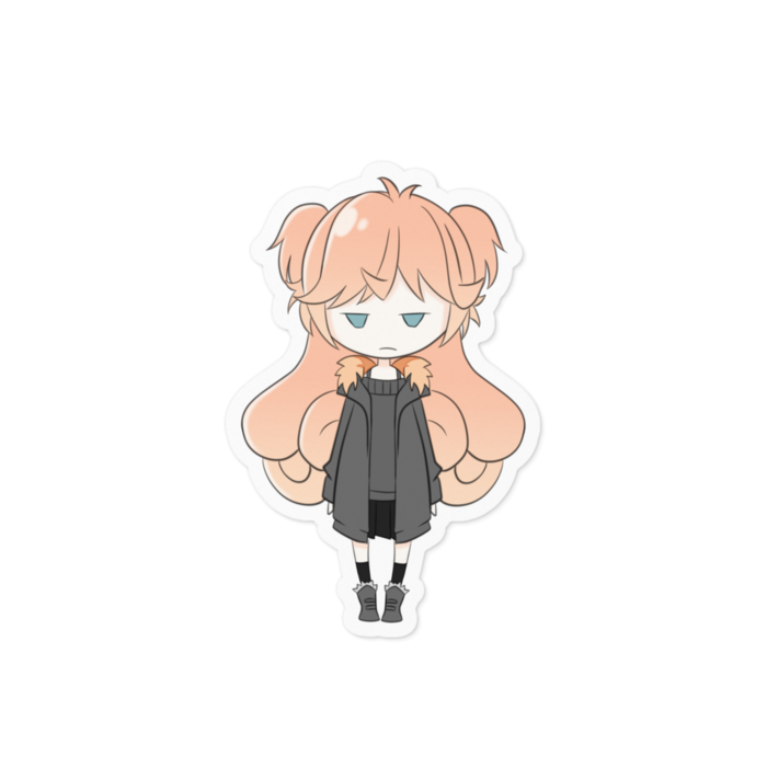 女の子①- 100 x 100 (mm)