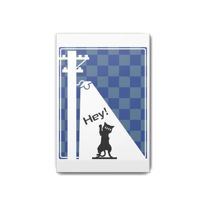 缶バッジ - 54x80mm