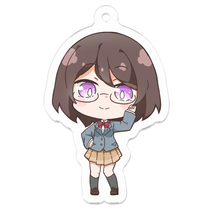 アクリルキーホルダー - 50 x 50 (mm)