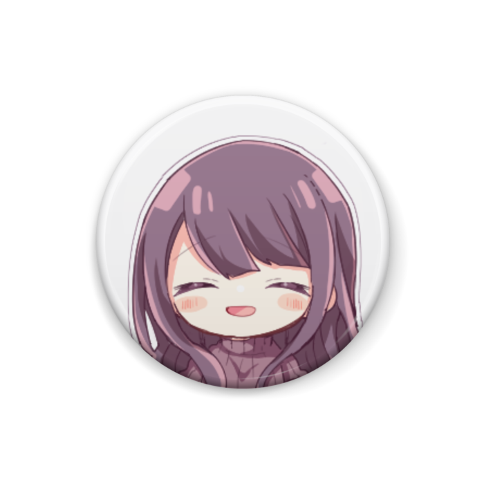 白土缶バッジ