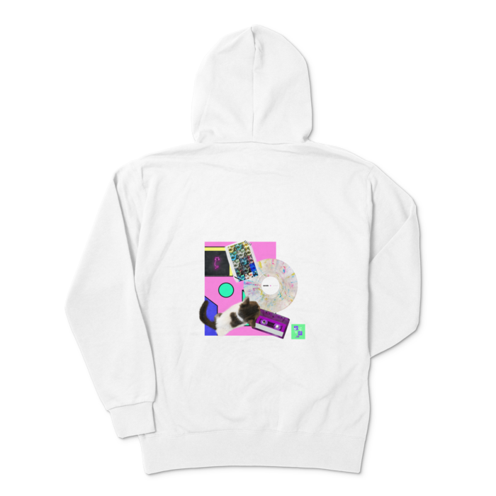ジップパーカー - XL - ホワイト