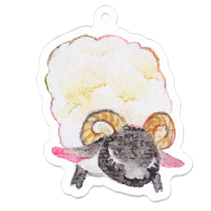 アクリルキーホルダー - 50 x 50 (mm)