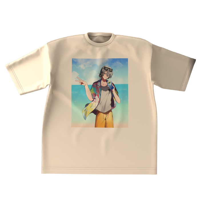 ビッグシルエットTシャツ - XL - 正面(3)