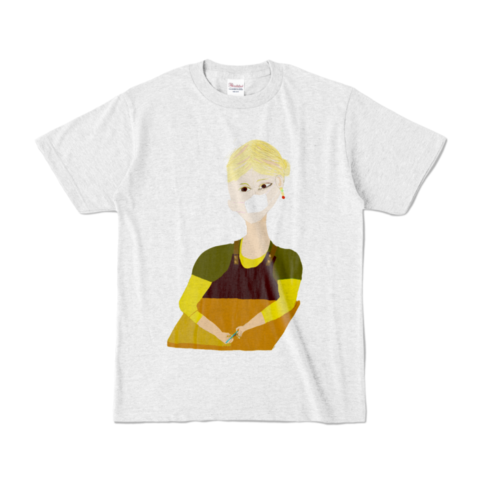 カラーTシャツ - S - アッシュ (淡色)