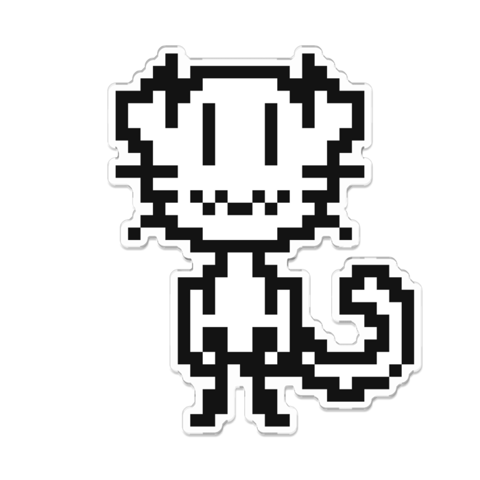 アクリルバッジ - 100 x 100 (mm)