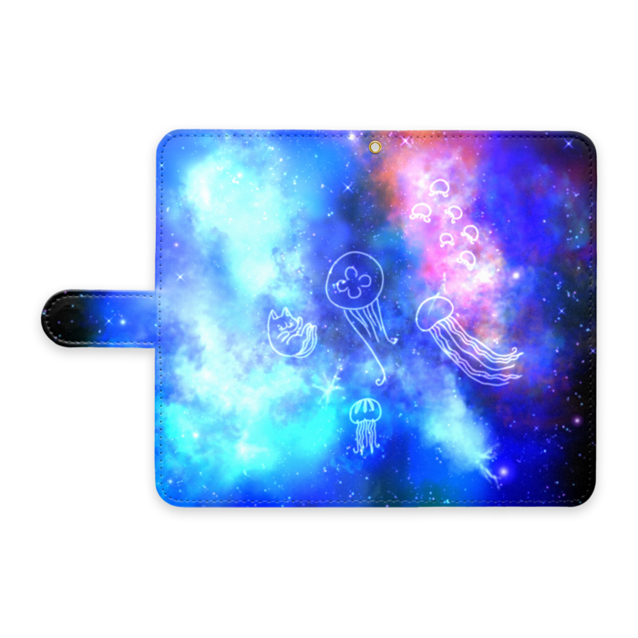 手帳型Androidケース - L - ストラップ穴 あり