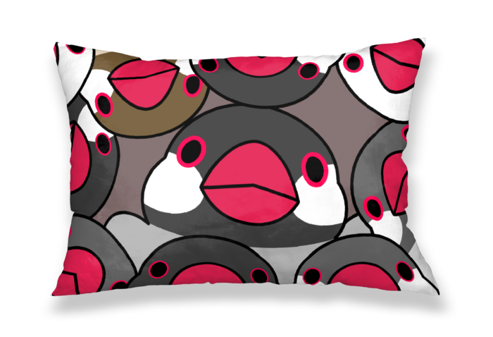 枕カバー③ - 43x63cm - 片面